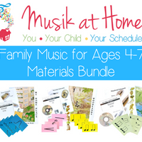 Family Music for Ages 4-7 Bundle: 3 Units