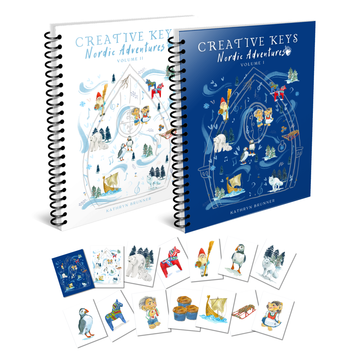 Creative Keys: Nordic Adventures Books & Story Cards Bundle