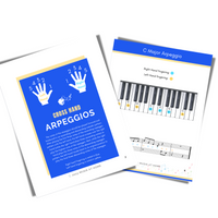 Creative Keys: Unlock the Fun of Arpeggios Without Reading Music! Book 3