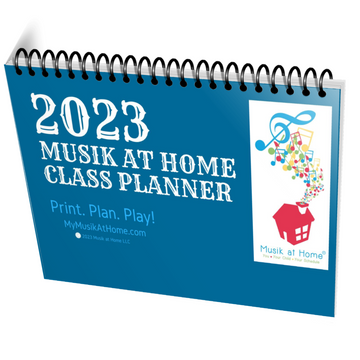 2023 Musik at Home Class Planner
