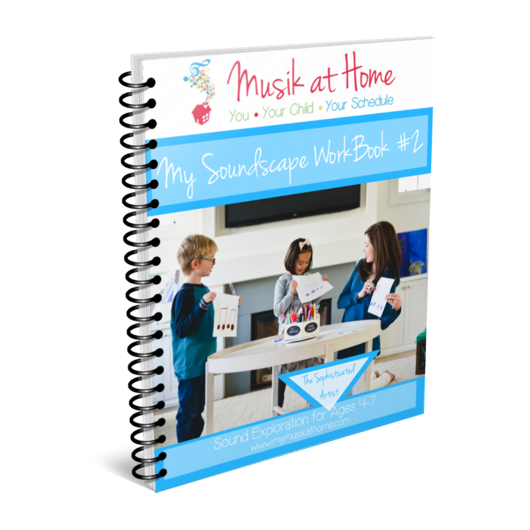 My Soundscape Workbook #2: For the Sophisticated Artist Ages 4-7 ...