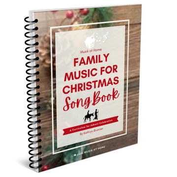 Family Music for Christmas Song Book, Individual Family License