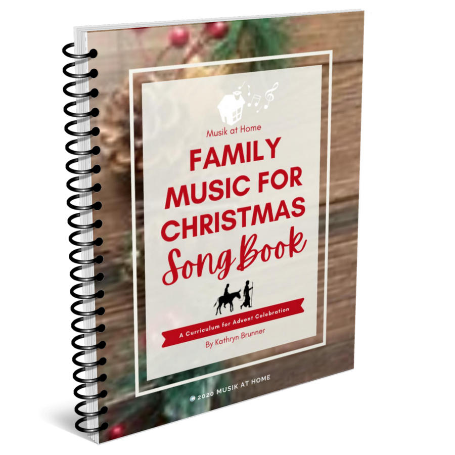 Family Music for Christmas Song Book, Individual Family License