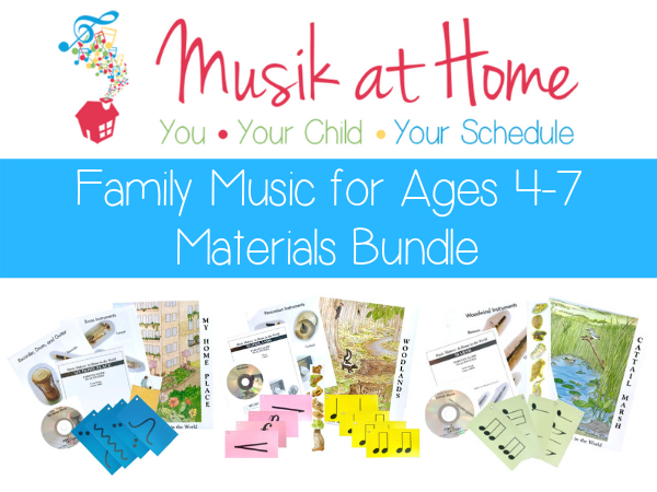 Family Music for Ages 4-7 Bundle: 3 Units